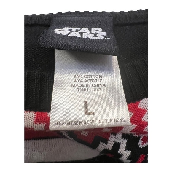 Star Wars Darth Vader Merry Sithmas Sweater Large - Picture 4 of 6